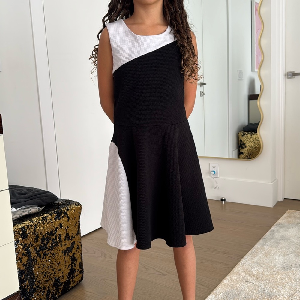 black dress